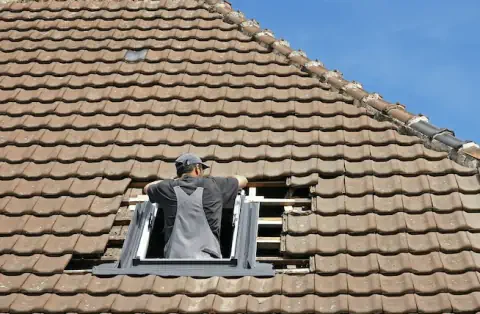 Pose de velux - Le Vigeant